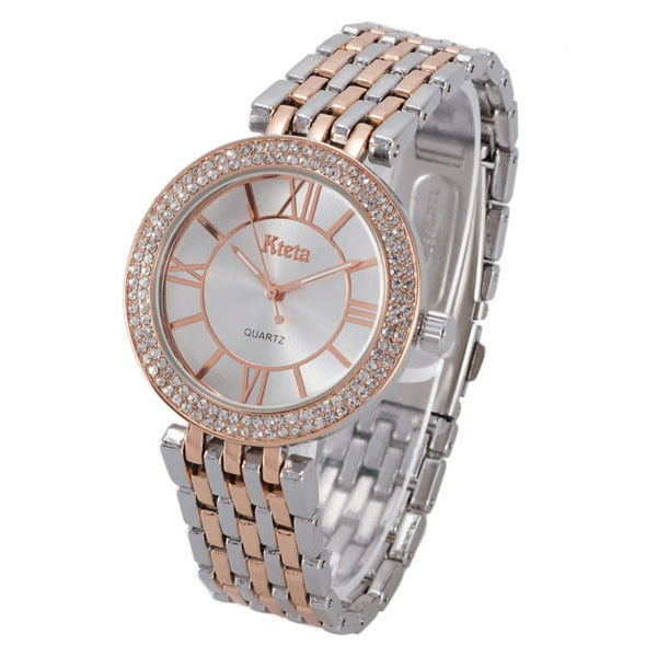 Womens watches Brand Luxury Diamond Gold Watch Ladies Quartz Wristwatch Woman Clock Relogio Feminino Relojes Mujer Hodinky Women