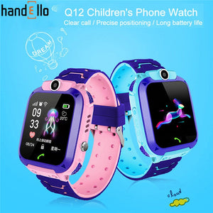 Q12 Kids Smart Phone Watch Waterproof  SOS Antil-lost GPS Finder Monitor Multifunction  For IOS Android Reloj Inteligente Nio