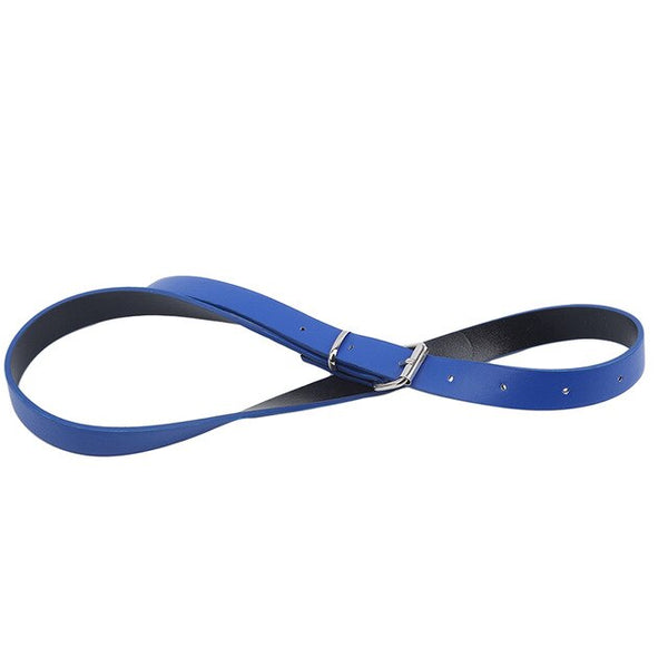 2020 Children PU Leather Belts Candy Kids Boys Girls Belt Child Waistband Classic Color Leisure Waist Strap