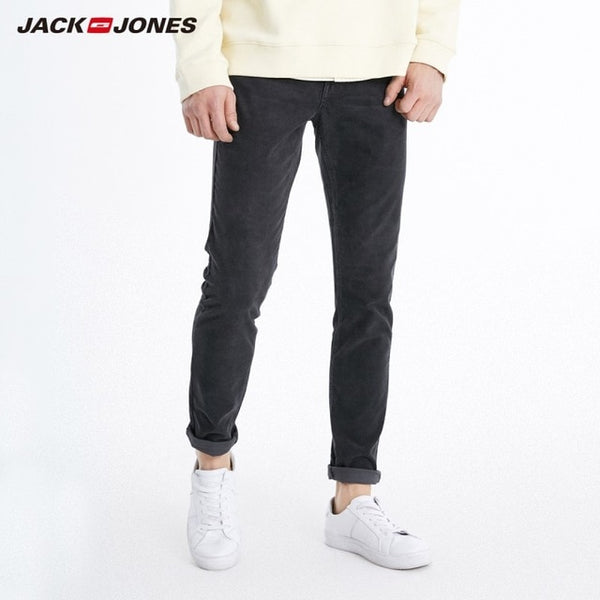 JackJones Stretch Cotton Corduroy Slim Pants basic Menswear 219114557