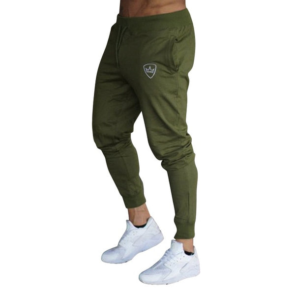 New Mens Pant Slim Fit Tracksuit Sport Gym Skinny Elastic Jogging Joggers Fitness Workout Casual Male Sweatpants Trousers