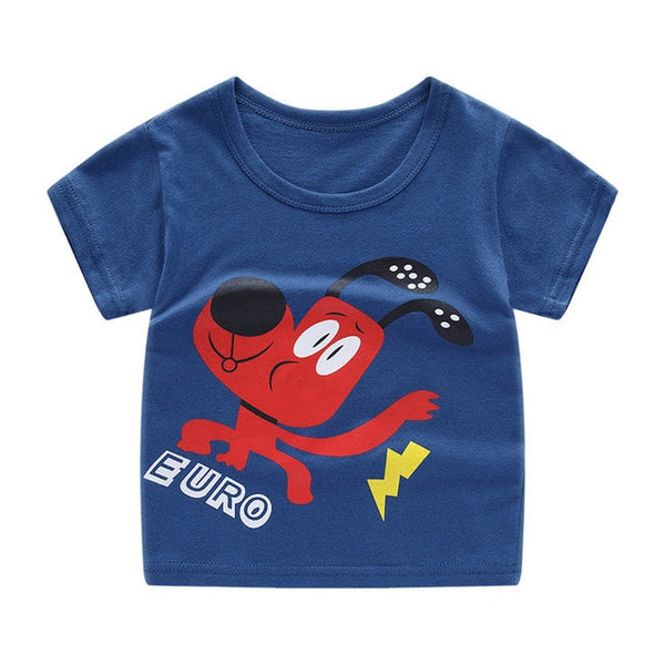 Children's short sleeve t-shirt cotton t-shirts boy kid boys and girls tops shirts children's Tshirt summer Tshirts
