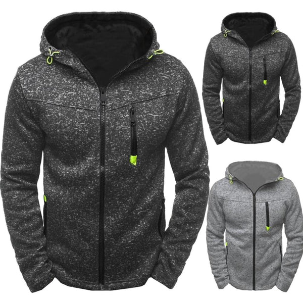 Sport Autumn Men Jackets Coats Winter Warm Thickened Jacket Men Zipper Sweatshirt Hoodies Jackets Coat men's Clothing