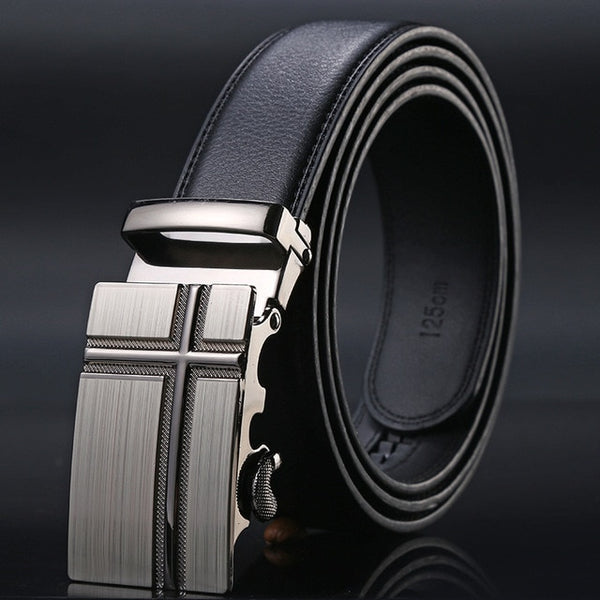 Famous Brand Belt New Male Designer Automatic Buckle Cowhide Leather men belt 110cm-150cm Luxury belts for men Ceinture Homme