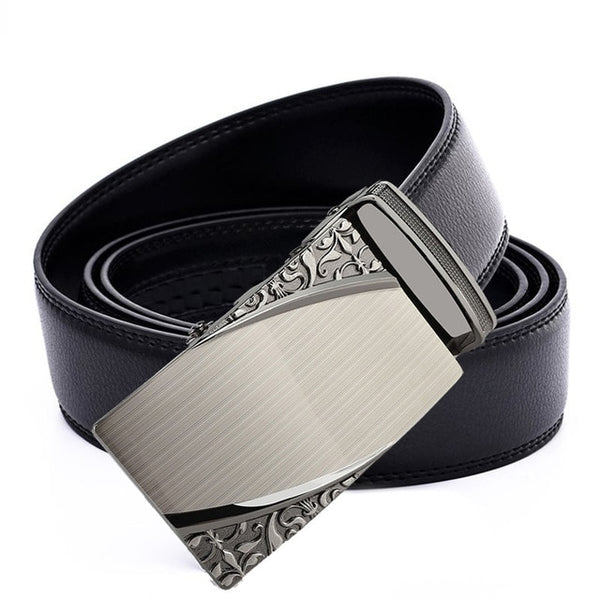 Famous Brand Belt New Male Designer Automatic Buckle Cowhide Leather men belt 110cm-150cm Luxury belts for men Ceinture Homme