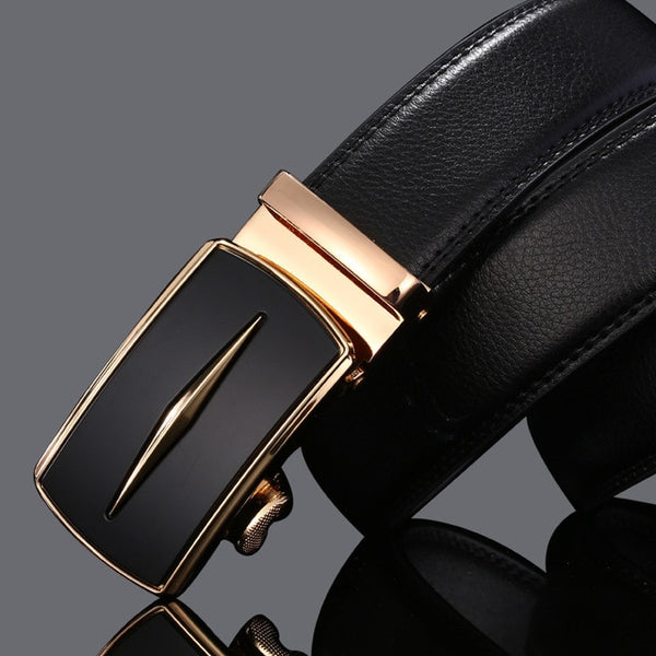 Famous Brand Belt New Male Designer Automatic Buckle Cowhide Leather men belt 110cm-150cm Luxury belts for men Ceinture Homme