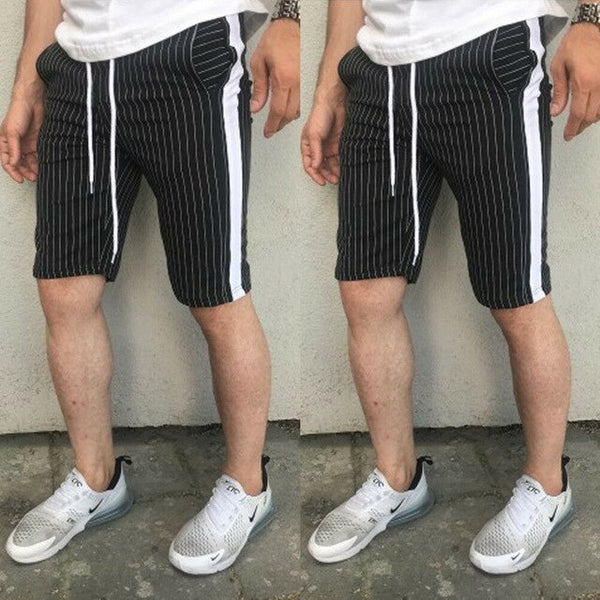 New Mens Tracksuit Bottoms Gym Sports Striped Pants Jogging Jogger Running Trousers Size Athletics