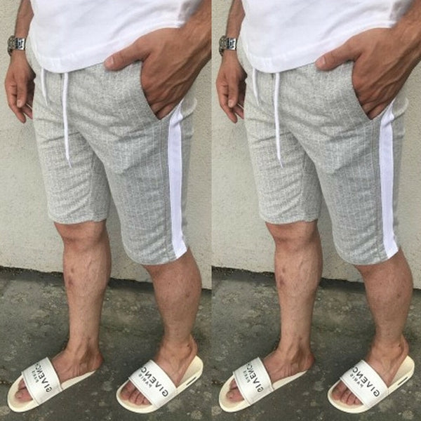 New Mens Tracksuit Bottoms Gym Sports Striped Pants Jogging Jogger Running Trousers Size Athletics
