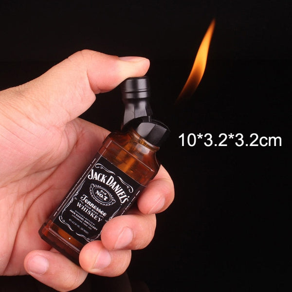 Creative Lighter Wine Bottle Car Ornament Accessories Cigarette Lighter