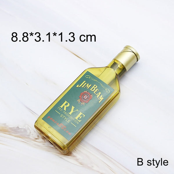 Creative Lighter Wine Bottle Car Ornament Accessories Cigarette Lighter