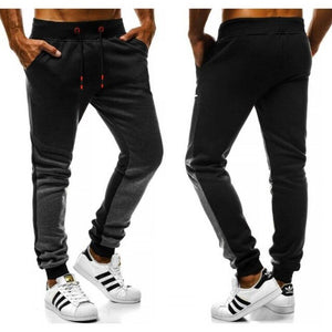 2020 Jogging Pants Men Running Trousers With Zipper Sports Fitness Tights Gym Jogger Bodybuilding Sweatpants Gradient Pants Male