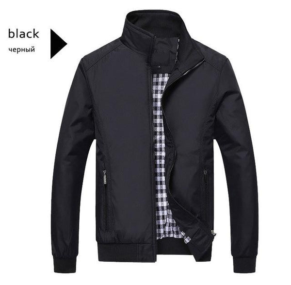 2019 Jacket Men Fashion Casual Loose Mens Jacket Sportswear Bomber Jacket Mens jackets Men Coats Plus Size M- 5XL Wind Breaker