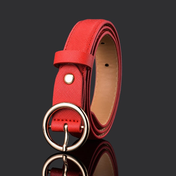 66 Styles 80cm Child PU Belt Gold Metal Round Buckle Short Waistband Boy Girl Kid Student Designer Jeans Transparent Waist Strap