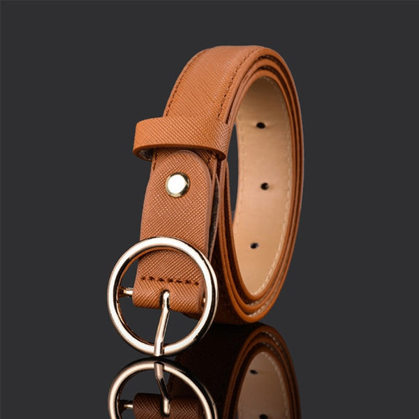 66 Styles 80cm Child PU Belt Gold Metal Round Buckle Short Waistband Boy Girl Kid Student Designer Jeans Transparent Waist Strap