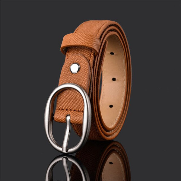 66 Styles 80cm Child PU Belt Gold Metal Round Buckle Short Waistband Boy Girl Kid Student Designer Jeans Transparent Waist Strap