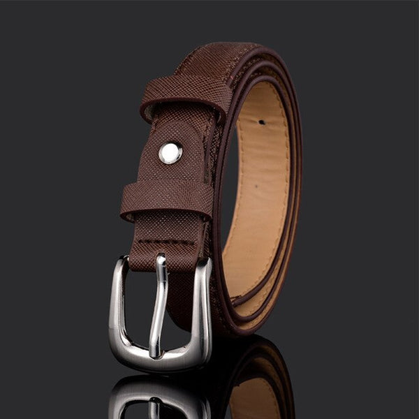 66 Styles 80cm Child PU Belt Gold Metal Round Buckle Short Waistband Boy Girl Kid Student Designer Jeans Transparent Waist Strap
