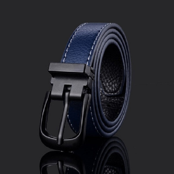 66 Styles 80cm Child PU Belt Gold Metal Round Buckle Short Waistband Boy Girl Kid Student Designer Jeans Transparent Waist Strap