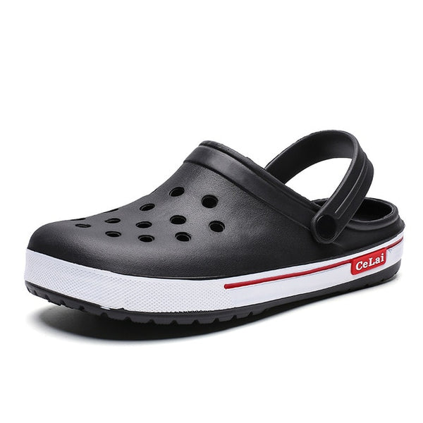 Men Shoes Summer Men Sandals Slip-on Men Beach Sandals Outdoor Non-slip Men Men's Summer Shoes Crocks Croc Sandalias Hombre