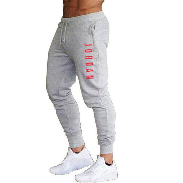 NEW 2020 Men Casual JORDAN Pants Long Trousers Tracksuit Gym Sport Workout Joggers Solid Pockets Sweatpants Plus Size M-XXL