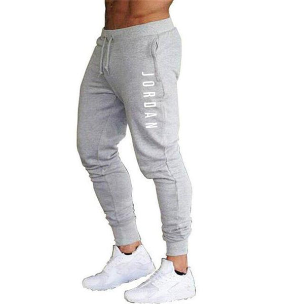 NEW 2020 Men Casual JORDAN Pants Long Trousers Tracksuit Gym Sport Workout Joggers Solid Pockets Sweatpants Plus Size M-XXL