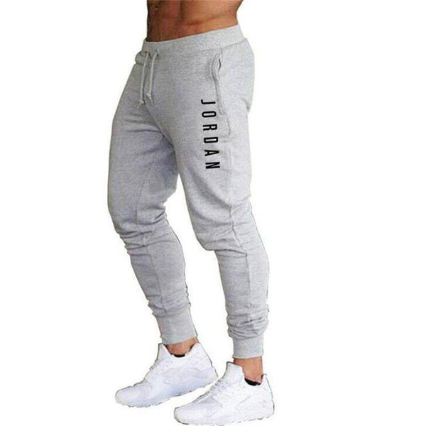 NEW 2020 Men Casual JORDAN Pants Long Trousers Tracksuit Gym Sport Workout Joggers Solid Pockets Sweatpants Plus Size M-XXL