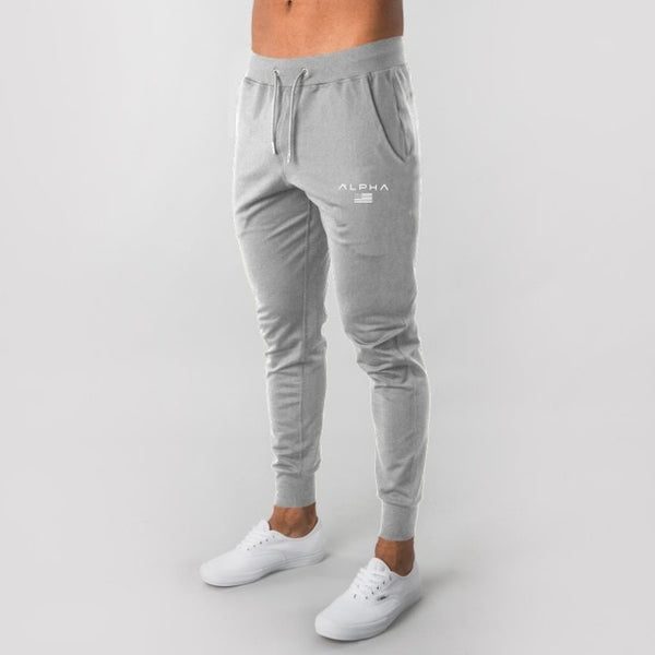 Black Mens Casual Pants Joggers Fitness Men Sportswear Tracksuit Bottoms Skinny Sweatpants Trousers Gyms Jogger Track Pants New