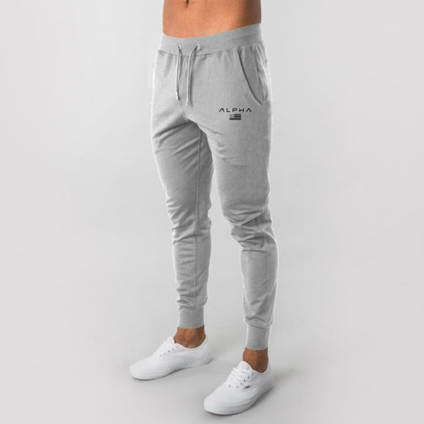 Black Mens Casual Pants Joggers Fitness Men Sportswear Tracksuit Bottoms Skinny Sweatpants Trousers Gyms Jogger Track Pants New