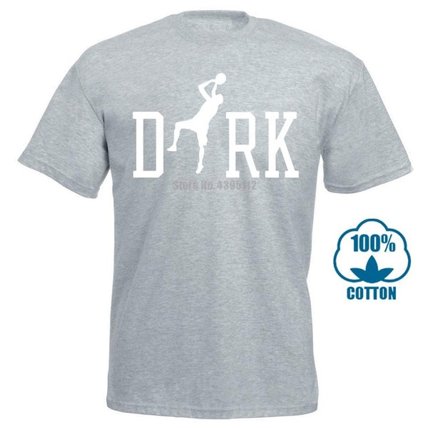 Fashion Summer T-Shirt Fashion Dallas Dirk Nowitzki 41 T Shirt Short Sleeve Quality Fashion Short Sleeve Men Tshirt