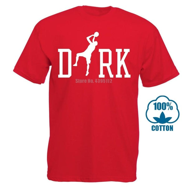 Fashion Summer T-Shirt Fashion Dallas Dirk Nowitzki 41 T Shirt Short Sleeve Quality Fashion Short Sleeve Men Tshirt