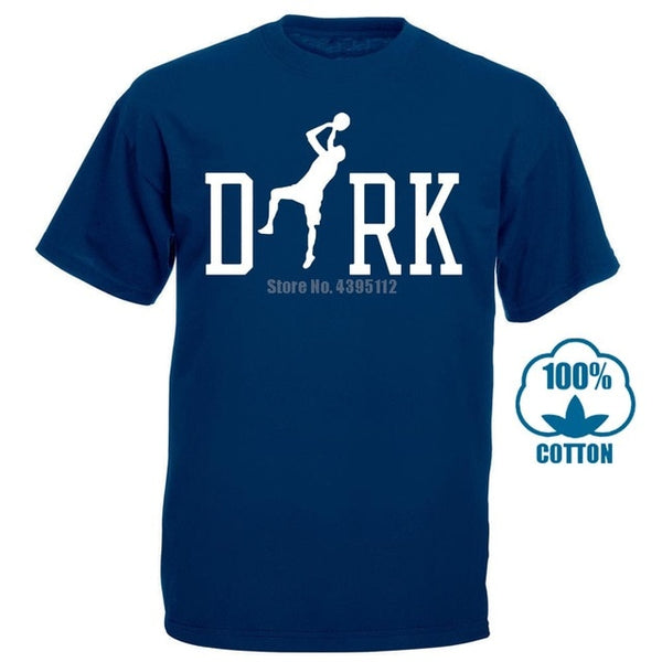 Fashion Summer T-Shirt Fashion Dallas Dirk Nowitzki 41 T Shirt Short Sleeve Quality Fashion Short Sleeve Men Tshirt