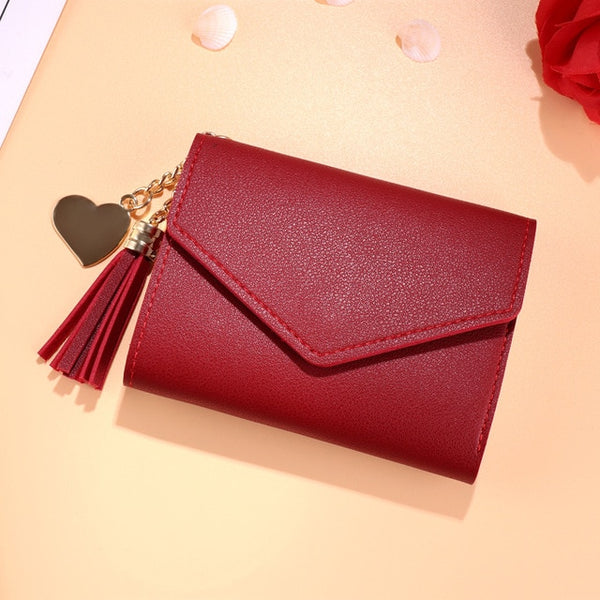 Women Wallet Fashion Purse Female Short Wallets Hollow Leave Pouch Handbag For Women Coin PU Leather Purses Card Holder Carteira