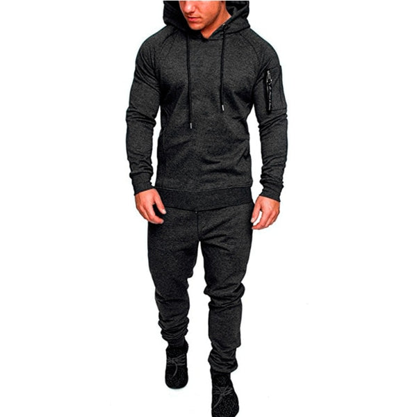 Mens New Sets Camouflage Autumn Running Casual Jogger Tracksuit Men Sweatshirt Sports Set Gym Zipper Slim Fit Male Sport Suit