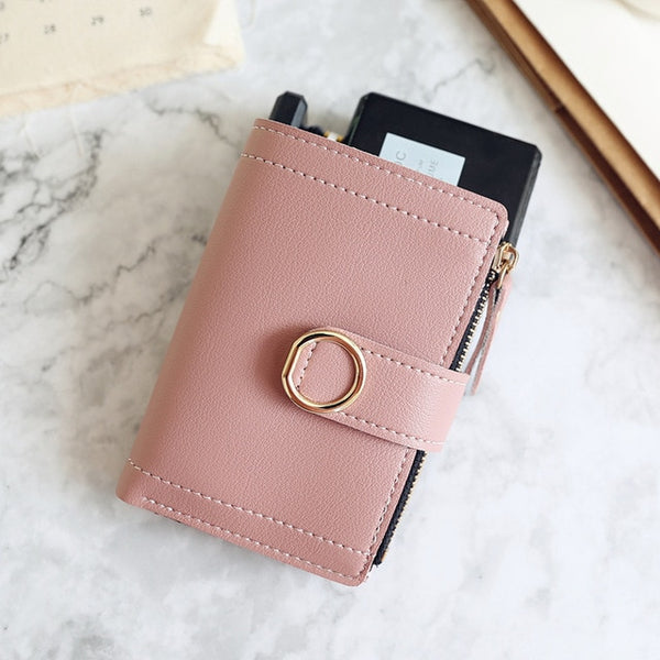 Women Wallets Small Fashion Brand Leather Purse Women Ladies Card Bag For Women 2020 Clutch Women Female Purse Money Clip Wallet