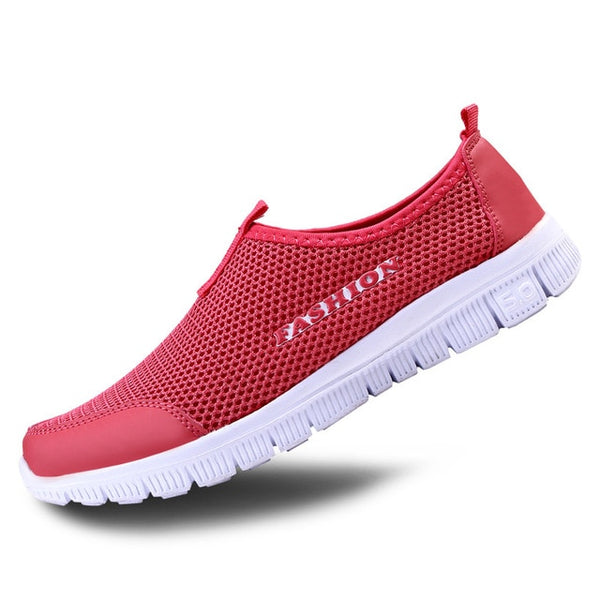 New Summer Breathable Comfortable Mesh Male Casual Shoes Lover Trainers Walking Outdoor  Men Lightweight Sneakers