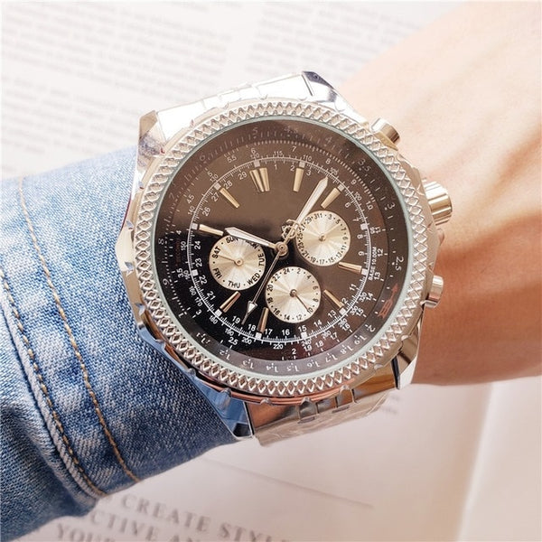 Breitli luxury brand automatic mechanical watch, 6-pin all working, 754