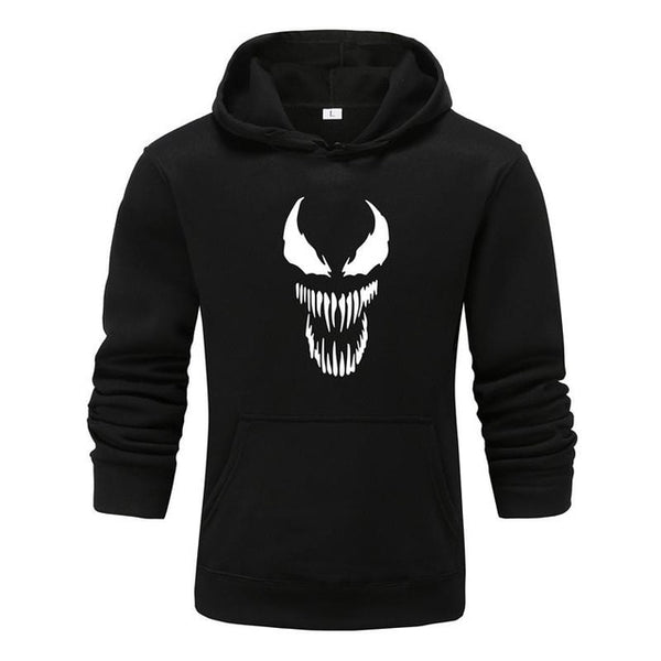 Venom Edward Hoodie Pants Men Sets Track Suit Movie Superhero Tops Pant Sweatshirt Sweatpants Sportswear Autumn Sports Tracksuit