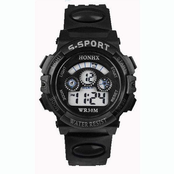 Life Waterproof Watch Children Boy Digital Led Watch Kid Quartz Alarm Date Sports Wristwatch Детские Цифровые Часы С Дисплеем D3