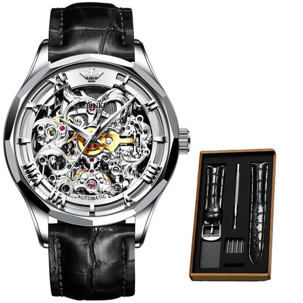 men watches 2020 luxury men mechanical wristwatch Classic Automatic Watch Men Skeleton männer mechanische armbanduhren