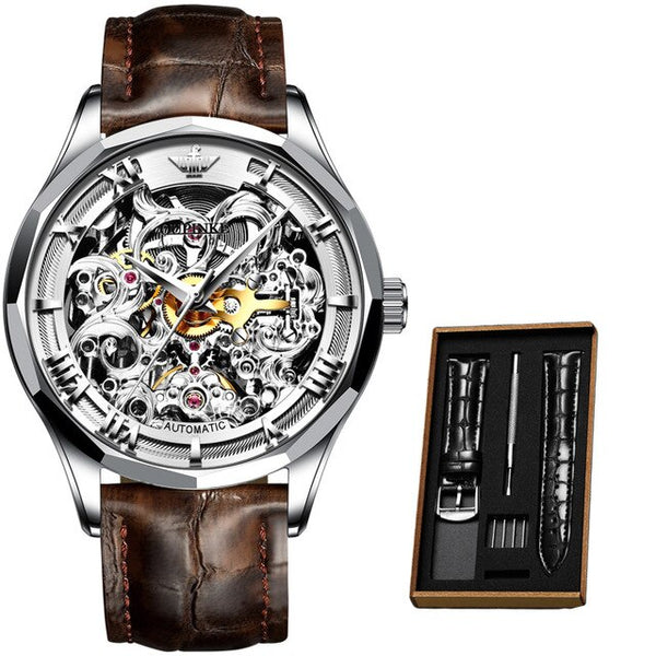 men watches 2020 luxury men mechanical wristwatch Classic Automatic Watch Men Skeleton männer mechanische armbanduhren