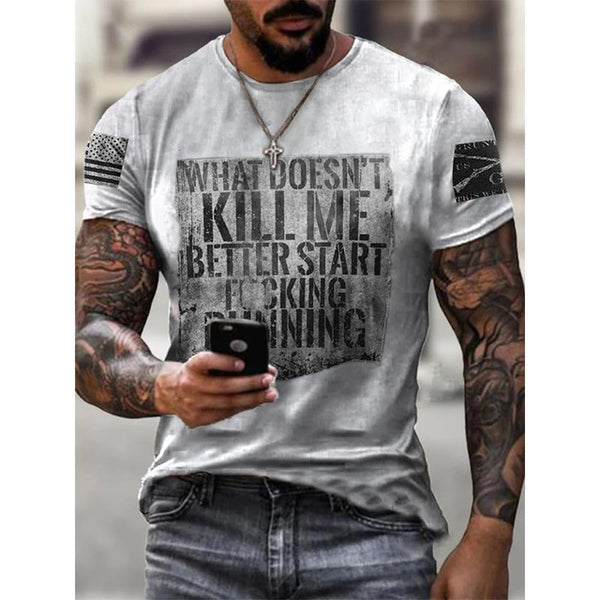 Fashion Round Neck Men's T-Shirt 2022 Summer Casual Short Sleeve 3D Bitcoin Logo Printing Sports Fitness Oversized Loose Top